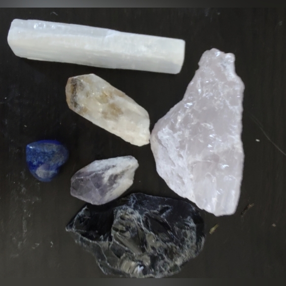 6 Crystal Rekie Set - Picture 2 of 9